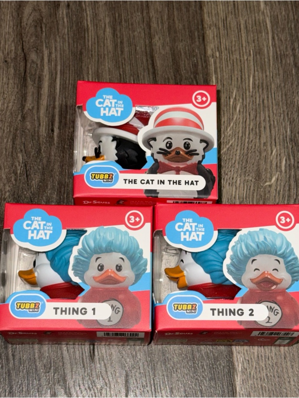 The Cat in the Hat Mini Tubbz Bundle